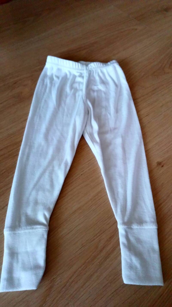 Broek wit maat 92