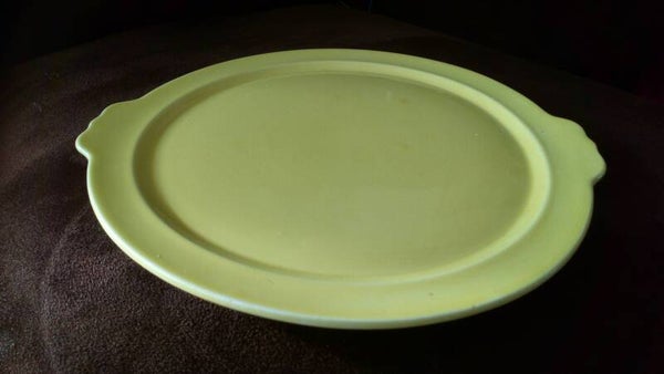 Bord plat geel 24 cm