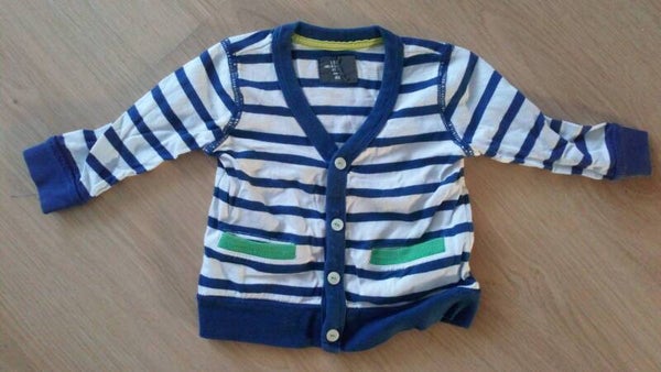 Vest H&M L.O.G.G. gestreept, maat 68