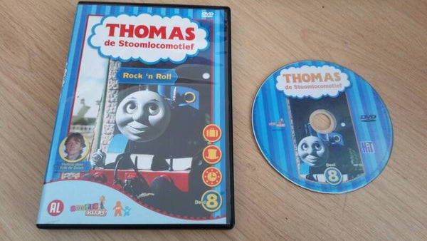 DVD Thomas de stoomlocomotief Rock 'n Roll
