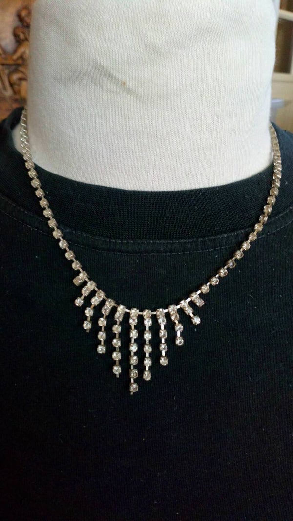 Ketting met diamantjes