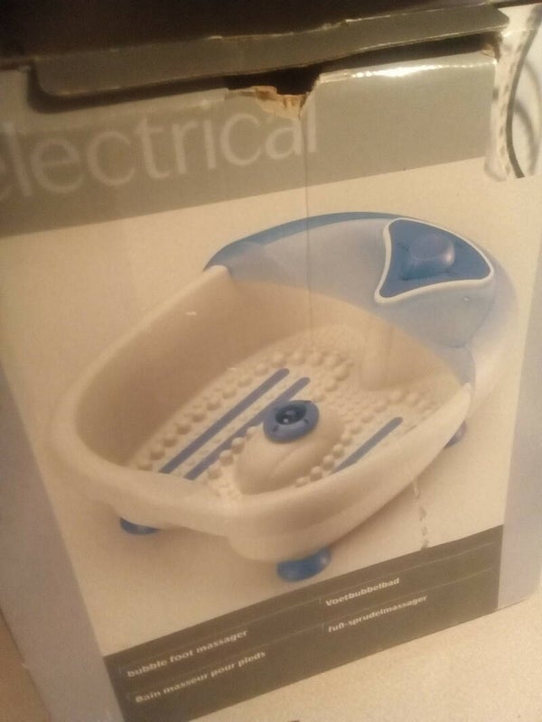 Elektrisches Fußschaumbad