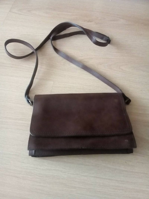 Handbag leather brown