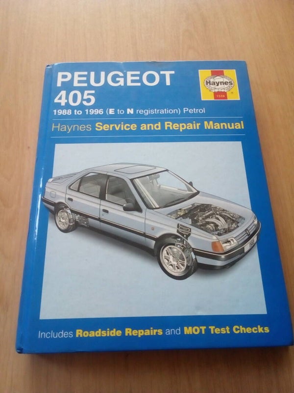 Haynes Peugeot 405 Service and Repair Manual