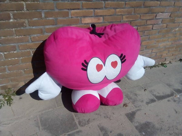 Knuffel Super groot hart