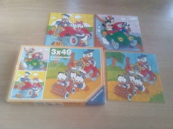 Puzzel Ravensburger Walt Disney 3x49 Otto Maier