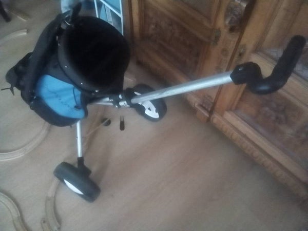 Golfkar met 2 wielen