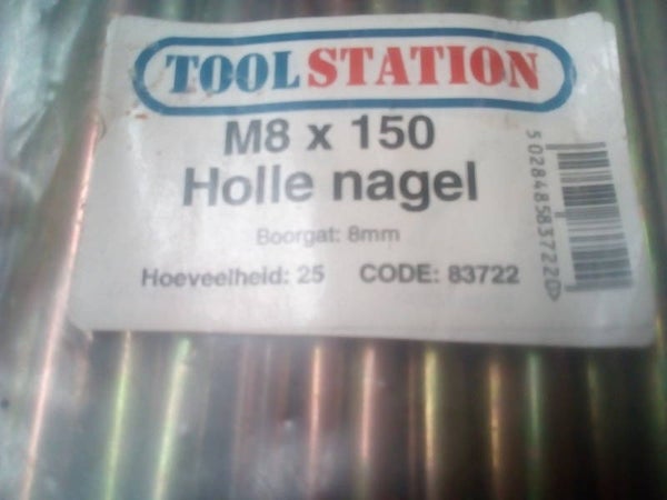 Toolstation holle nagel MB x 150