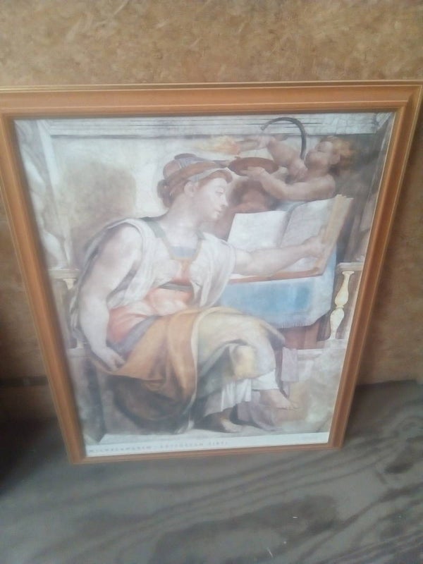 Poster Michelangelo The Erythrean Sibyl