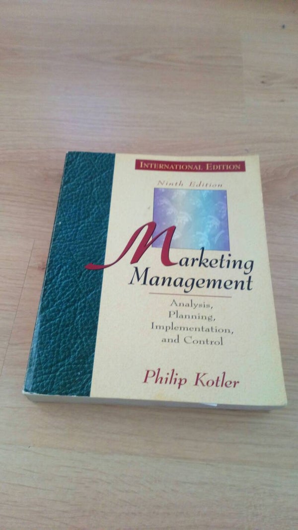 Marketing Management Philip Kotler