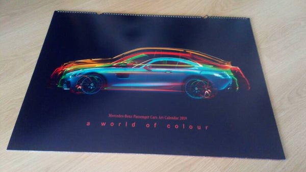Mercedes-Benz Pkw Kunstkalender 2019