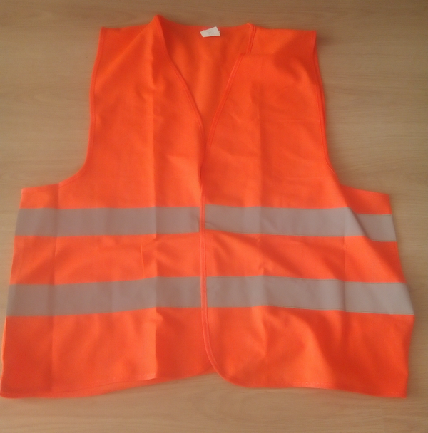 Carpoint veiligheidsvest oxford oranje XL (NIEUW) 2x