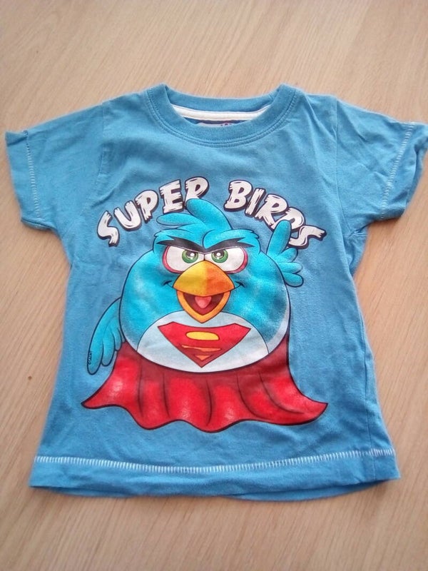 T-shirt Angry Birds 🐦, maat 74/80