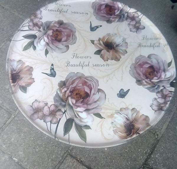 Beistelltisch Blumen