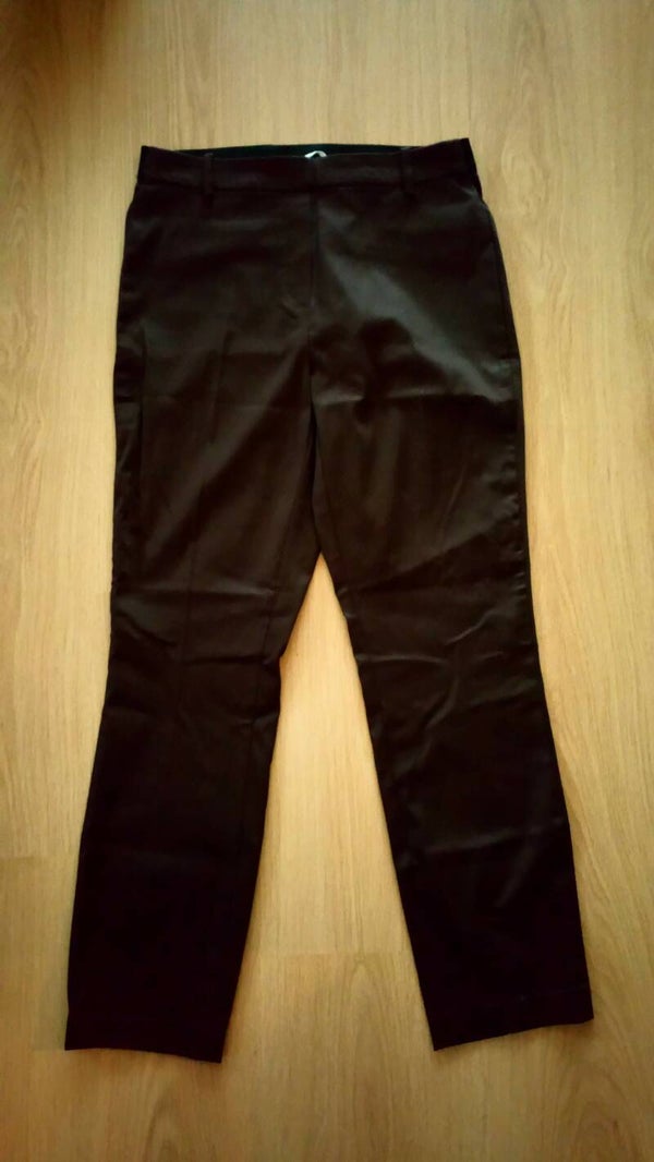 Pantalon Bruin H&M met elastische tailleband, maat 40 (NIEUW)