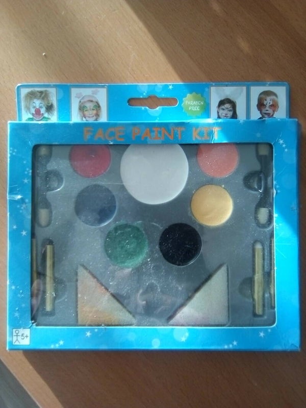 Face paint kit - make up kit - compleet - waterverf 5+