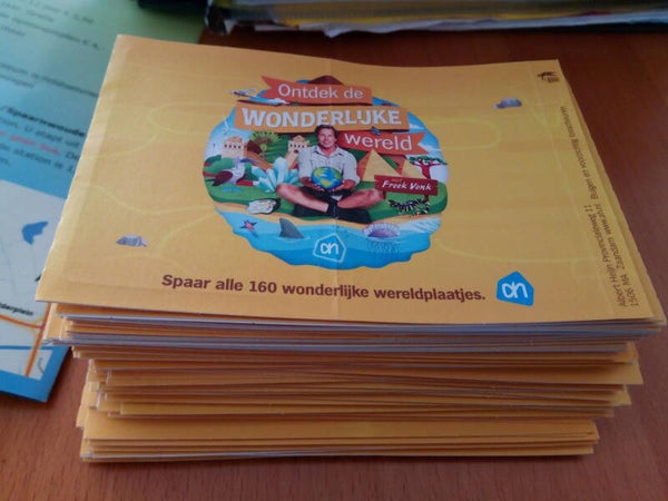 AH terug naar de dino's met Freek  0,05 per plaatje