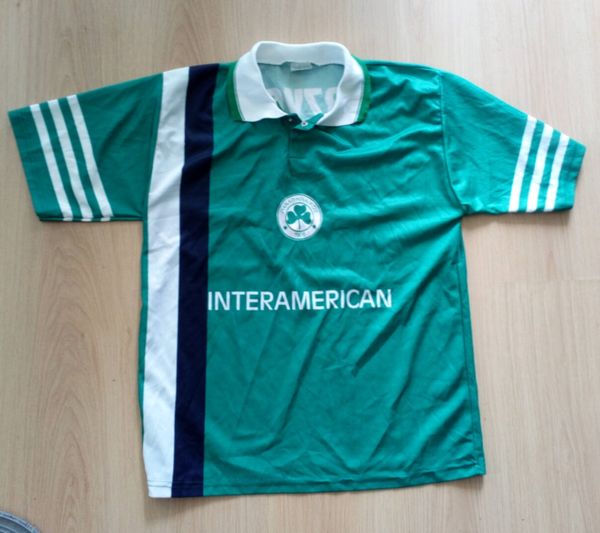 Voetbal shirt Warzycha 9  maat L