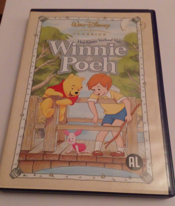 DVD Disney het grote verhaal van Winnie de Poeh