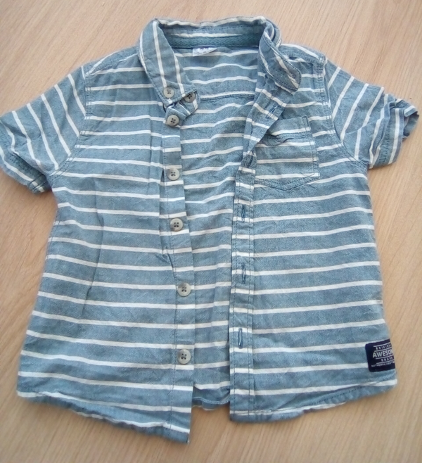 Shirt korte mouw F&F, maat 92