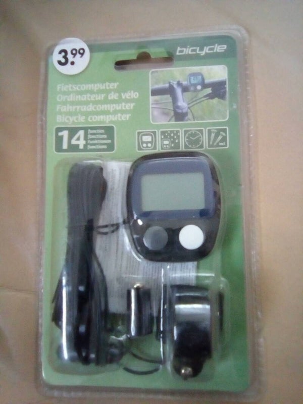 Fietscomputer met 14 functies ( NIEUW )