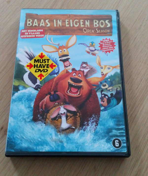 DVD Baas in eigen bos Open season