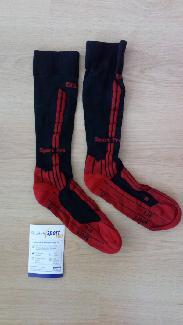 Sportsokken hoog Belsana sport pro maat 43 - 46 (Nieuw)