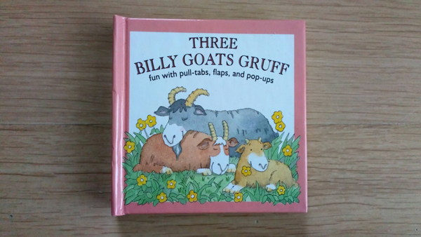 Pop-Up boek Three billy goats gruff (ENGLISH)