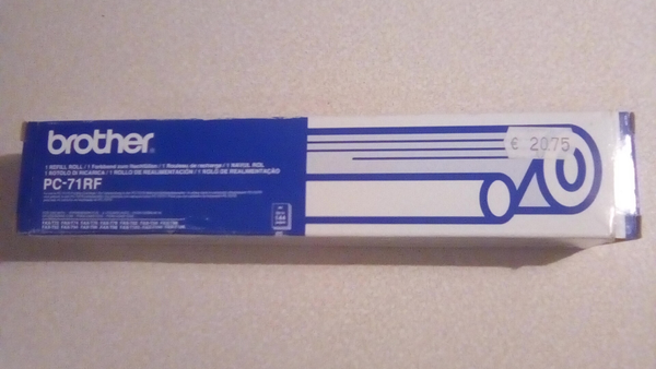 Faxrol Brother PC-71RF, 144 pagina's