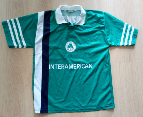 Fußballtrikot Warzycha 9 Größe L.