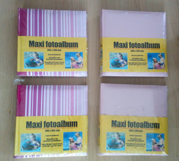 Maxi fotoalbum 300x300mm (NIEUW)