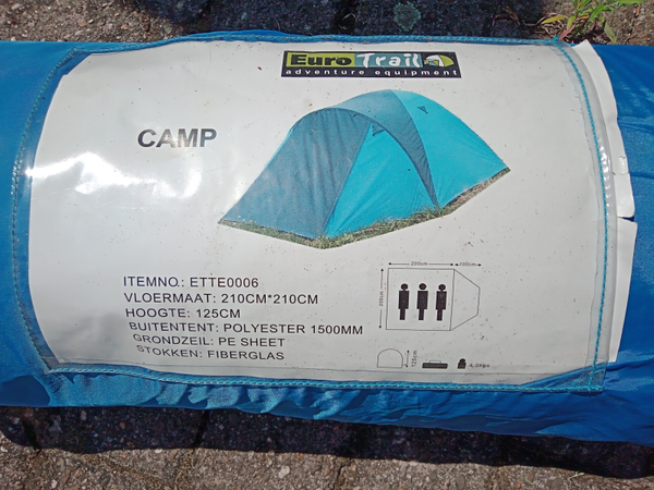 Tent Eurotrail Camp 3 persoons
