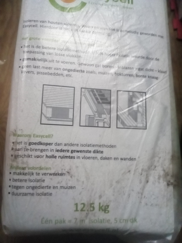 Easy-cell Isolatie 12.50 kg  (NIEUW)