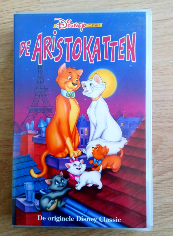 VHS videoband De Aristokatten