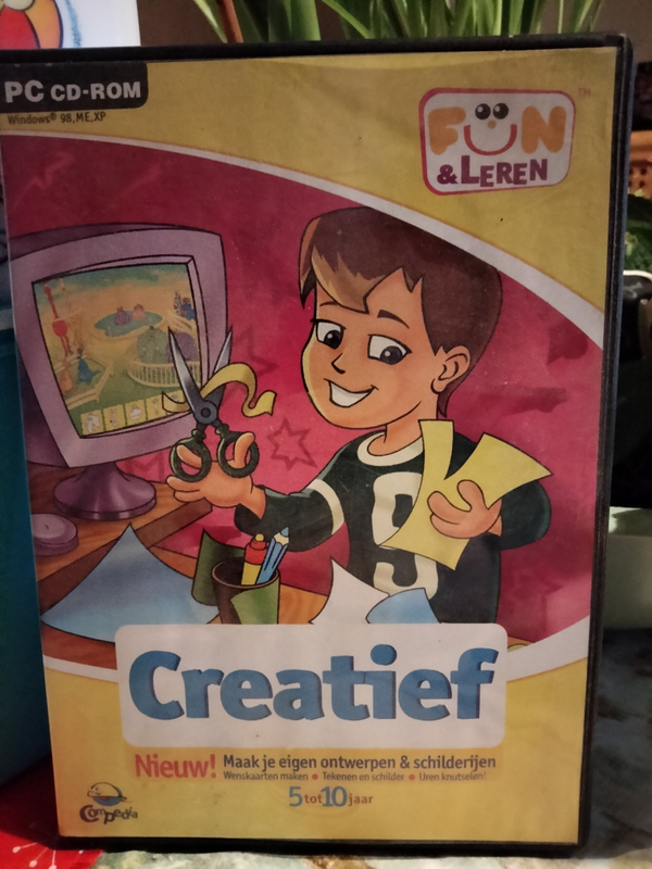 PC CD ROM - Fun en Leren - Creatief