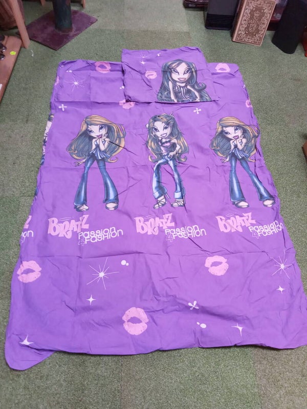 Dekbedovertrek eenpersoons Bratz