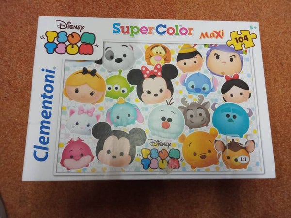 Puzzel - Disney Tsum Tsum Super Color puzzel 104 puzzelstukjes