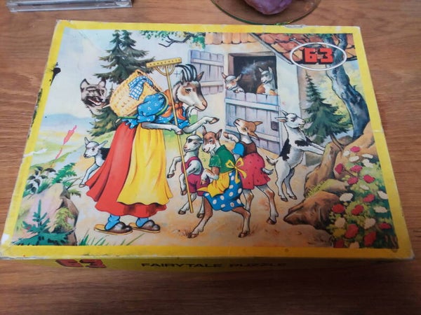 Puzzel De Wolf en de zeven Geitjes