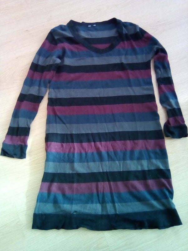 Positiekleding jurk lange mouw, maat M