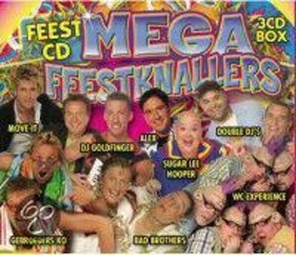 3 CD feest cd mega feestknallers 