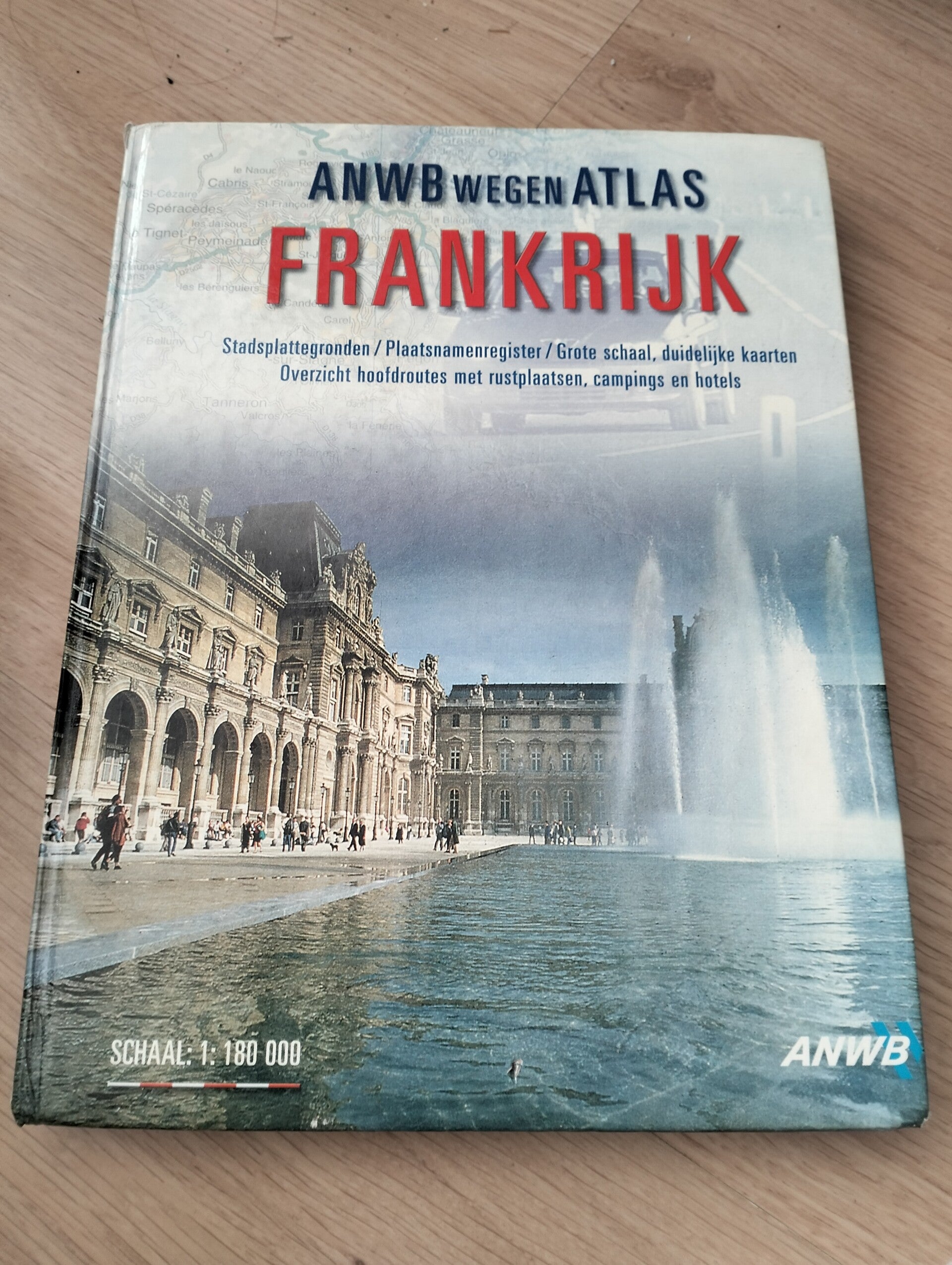 ANWB Wegenatlas - Frankrijk