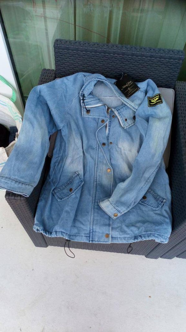 Spijkerjack 4 XL (NIEUW) valt kleiner (XL)