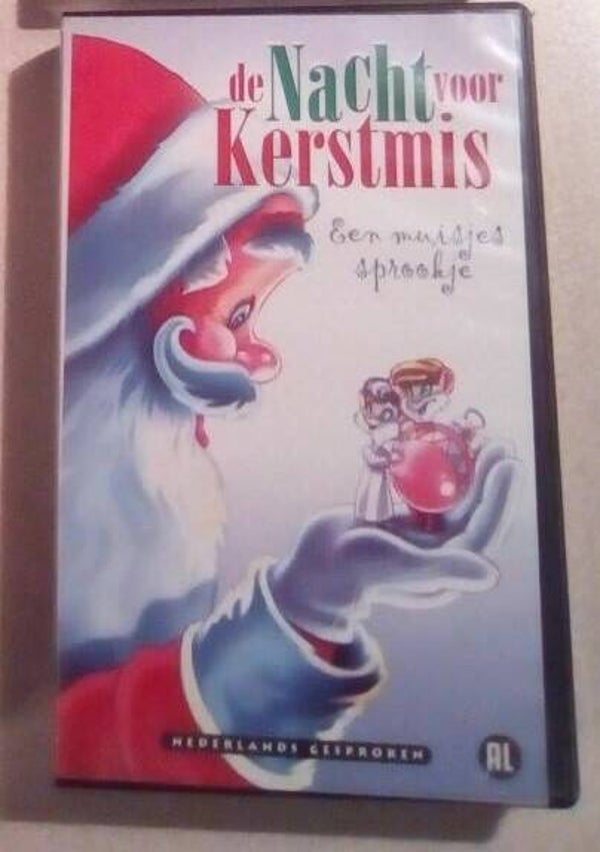 VHS videoband Kerst De Nacht voor Kerstmis