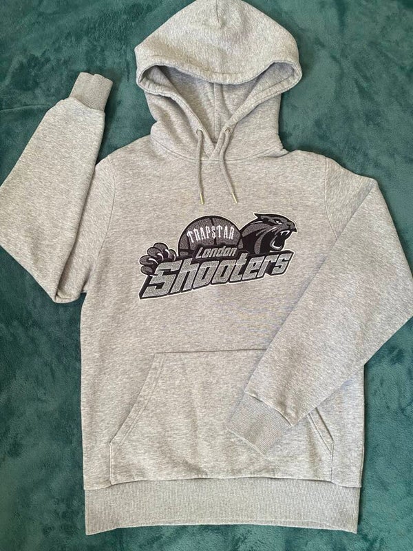 TRAPSTAR SHOOTER HOODED TRACKSUIT - ICE GREY