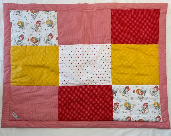 Patchworkdecke klein