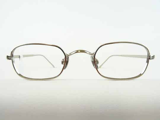 Brillengestell silber Metallgestell Damenfassung extrakleine Brillen Gr. XS 122 mm ES3206