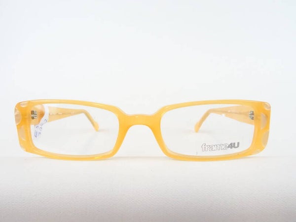 Orange Damenfassung günstige Brillengestelle Brillen für schmale Gesichter Gr. XS 125 mm ES3222