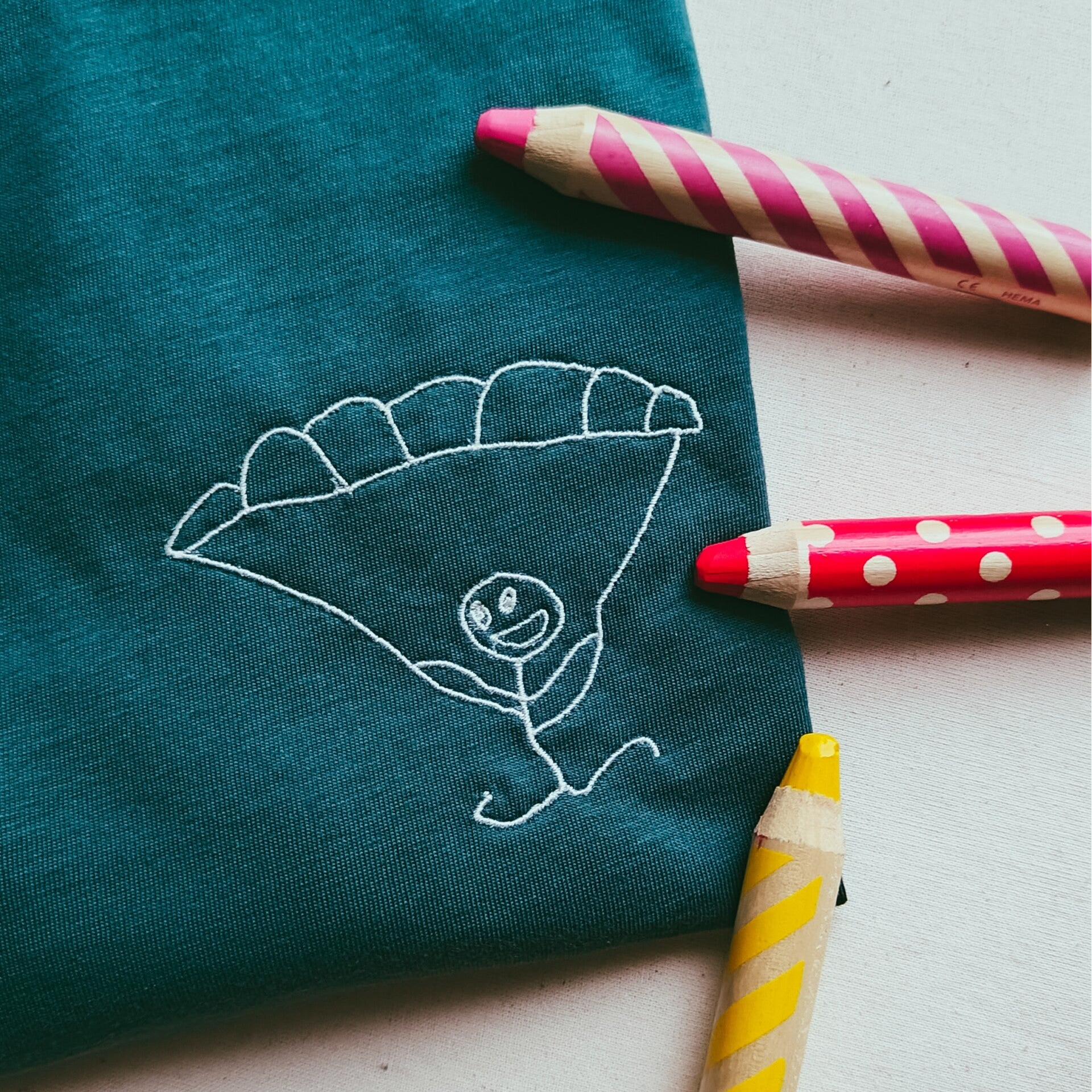 T-shirt met eigen tekening