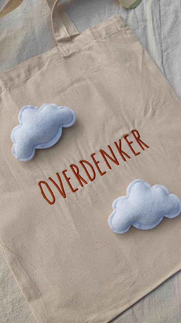 Totebag Overdenker