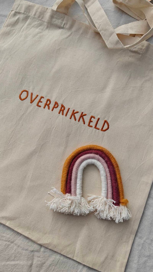 Totebag Overprikkeld